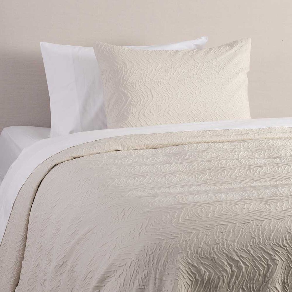 Funda Plumón SoHome 1,5 Plazas Organic Beige