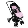 Colchoneta para Coches Arcoíris Rosado Infanti