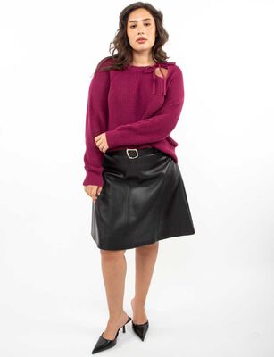 Imagen 2 del producto Sweater Mujer Extralindas Burdeo, Negro, Taupe