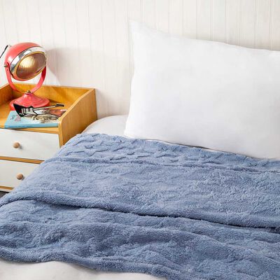 Imagen 2 del producto Manta Estrella Sherpa Casanova Kids Azul, Coral, Fucsia, Menta