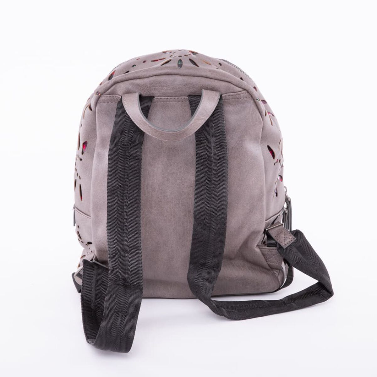 Mochila Ecocuero Grey Alma