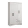 Closet Home Mobili Lucca 4 Puertas 2 Cajones Blanco