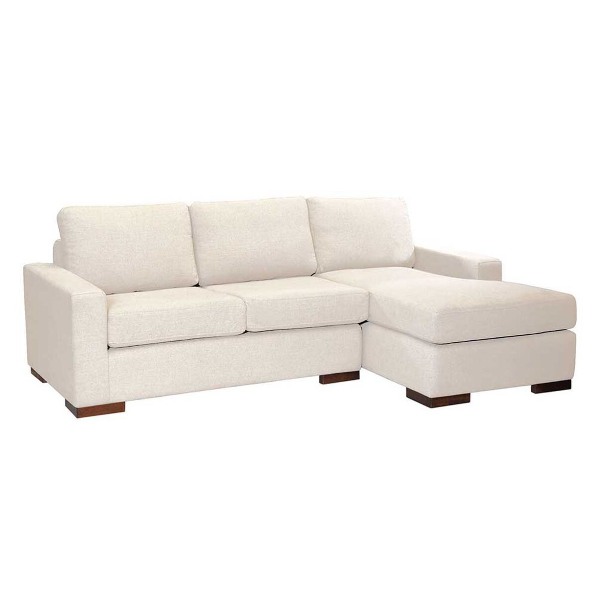 Sofá Seccional Latam Home Livorno 3 Cuerpos Blanco