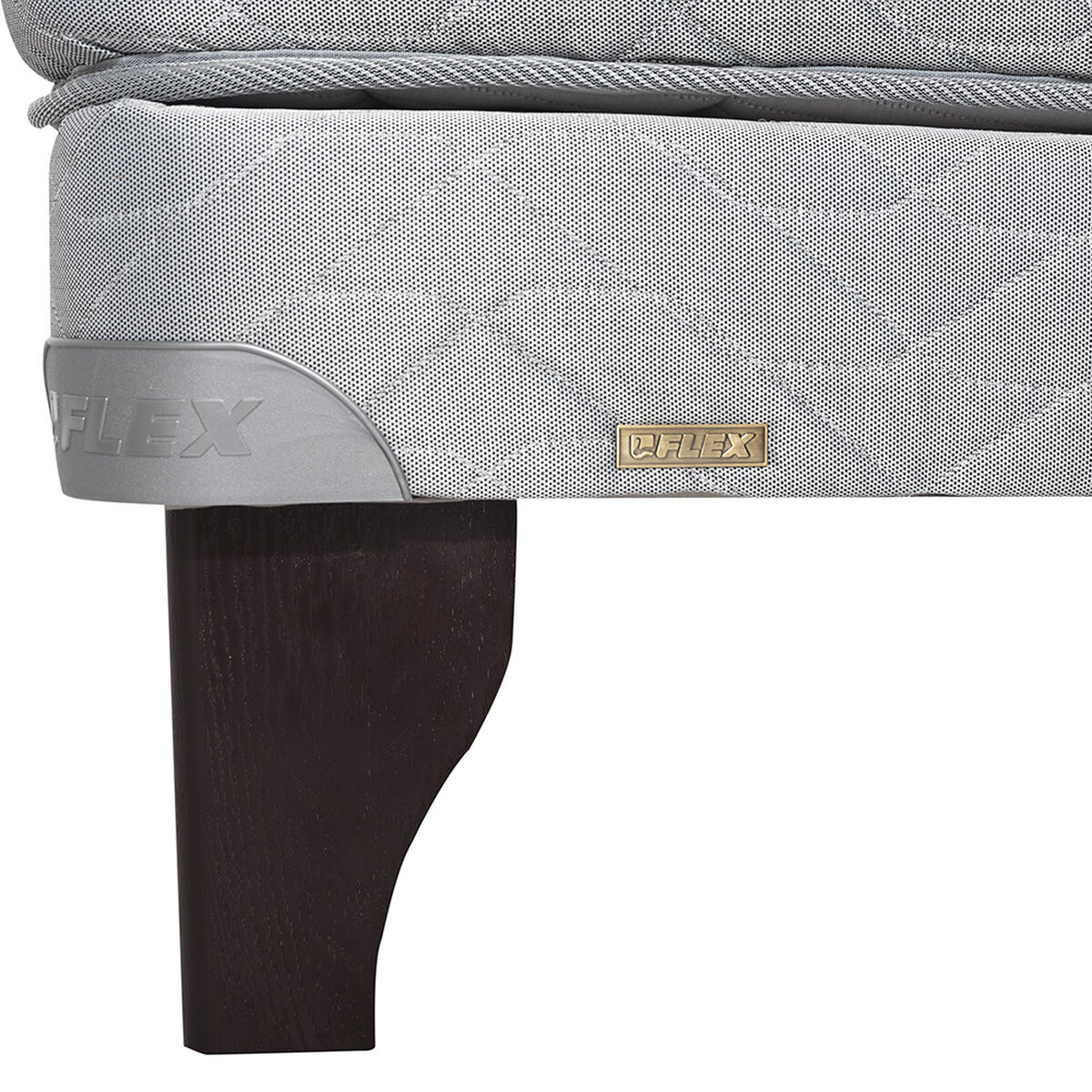 Cama Europea Flex 2 Plazas Threrapedic Más Gris