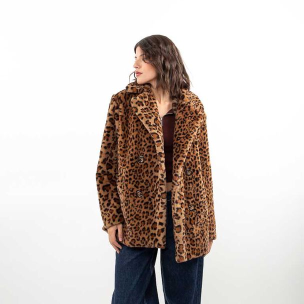 Chaqueta Peluda Mujer Icono