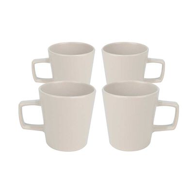 Imagen 2 del producto Set 4 Mugs Doral Porto Servo Blanco