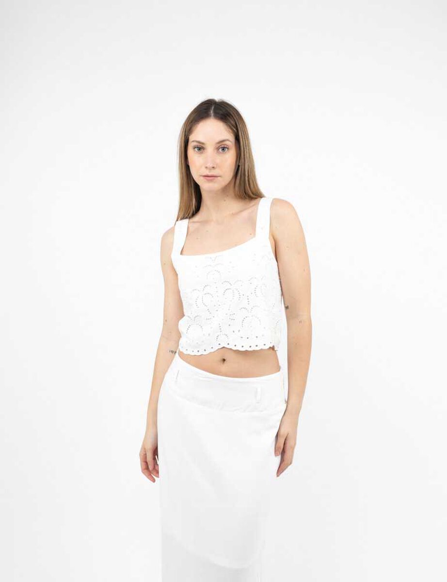 Blusa Sin Mangas Mujer Zibel