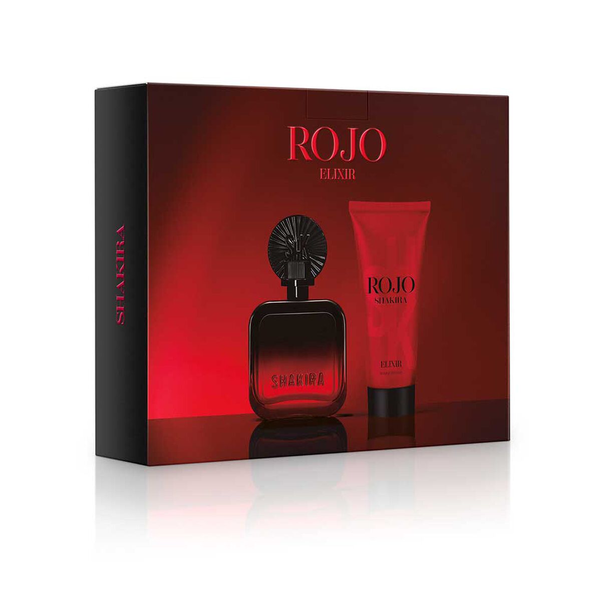 Set Shakira Mujer Rojo Elixir Eau de Parfum 50 ml + Loci&oacute;n Corporal 75 ml