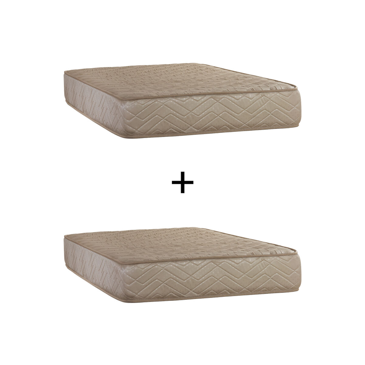 Combo Camarote Casanova 1 Plaza 216 Dd Capuccino + Pack 2 Colchones Celta 1 Plaza Evolution