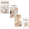 Silla de Comer Columpio 2 en 1 Angel LuBabycas Blanca