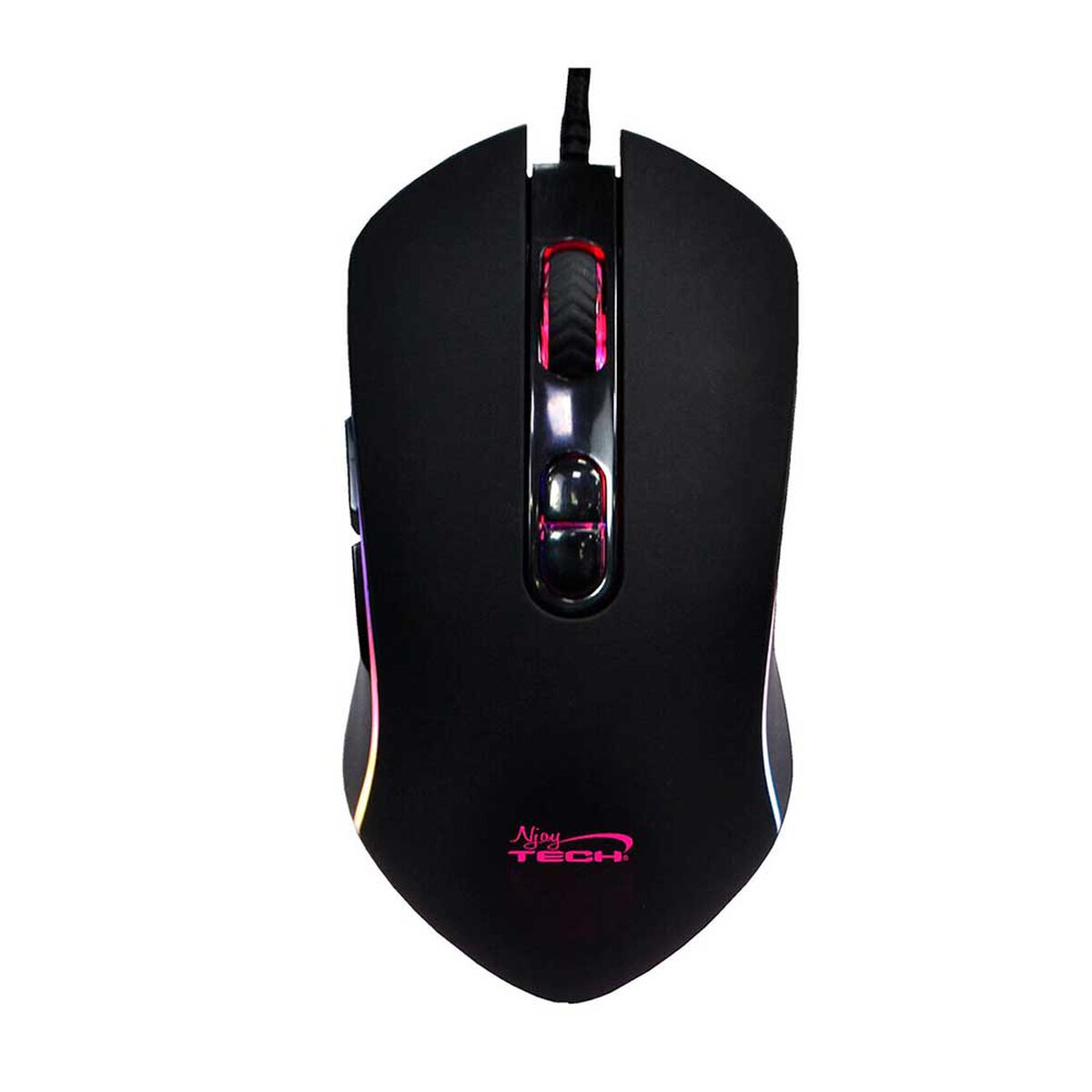 Mouse Gamer Njoytech Black Inferno