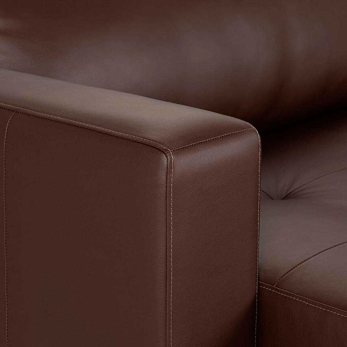 Sof&aacute; Seccional Izquierdo Rosen Copeland 3 Cuerpos Marron