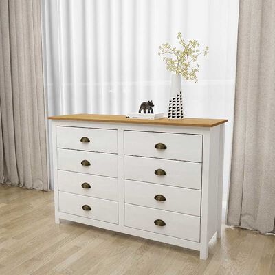 Cómoda Roca Posadas 8 Cajones Blanco