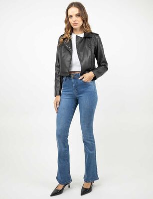 Imagen 2 del producto Jeans Flare Mujer Most Wanted Azul-Medio