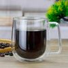 Taza Mug de Vidrio Doble Pared Simplit 300 ml