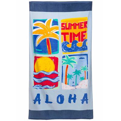 Toalla de Playa Velour Casanova Summer 180x100 cm