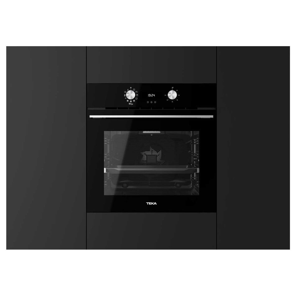Horno Empotrado Teka HLB 8416 68 lts. Negro