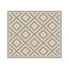 Alfombra Davanti Rombos Ceniza 140 x160 Rombos Ceniza