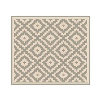 Alfombra Davanti Rombos Ceniza 140 x160 Rombos Ceniza