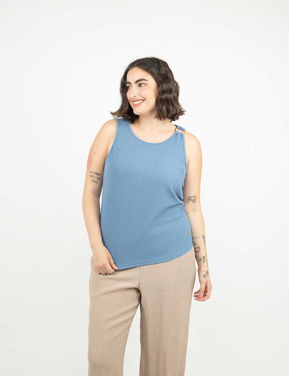 Polera Sin Mangas Mujer Extralindas