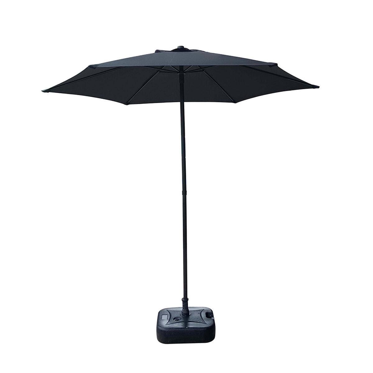 Juego de Comedor Terraza Casanova 6 Sillas Negro