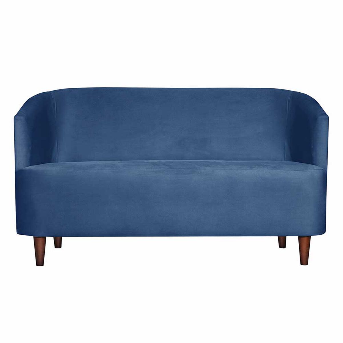 Sofá Masel Oslo 2 Cuerpos Azul Petróleo