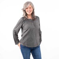 Blusa Manga Larga Mujer Portman Club Negro