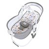 Cuna Moisés y Columpio con Vibración 2 en 1 Lubabycas Gris
