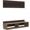 Panel TV TuHome Fraktal Habano /Miel Hasta 60"