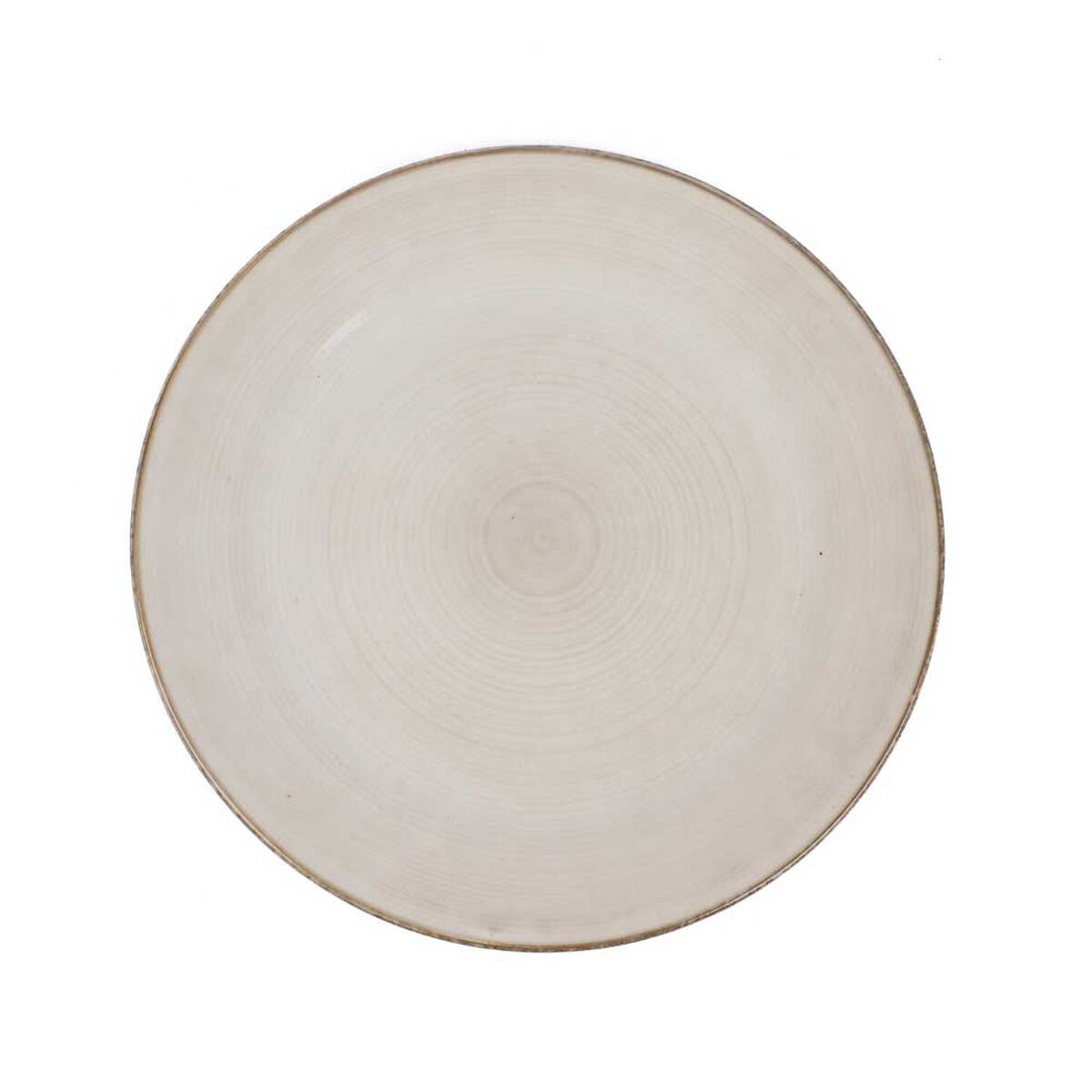 Set 4 Platos Simplit Siena Cerámica Gres 27,4 cm Beige