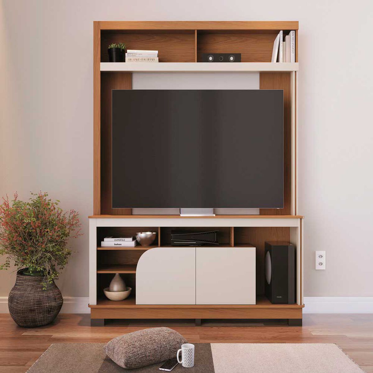 Home TV Altavision Belaya Café Claro Blanco