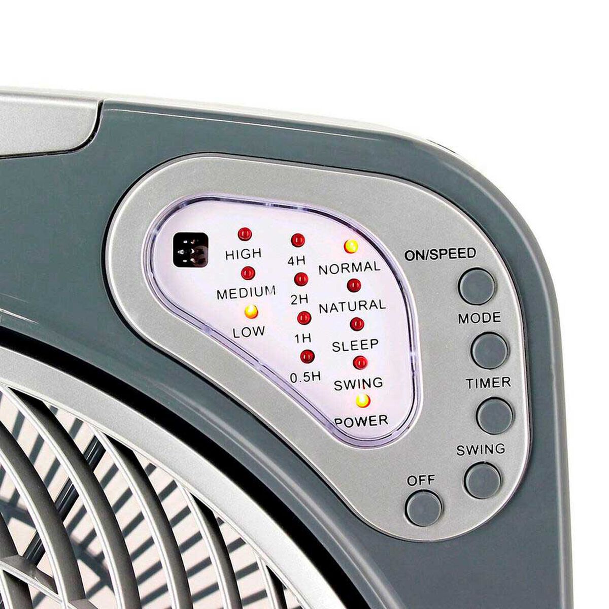 Ventilador Piso/Mesa Airolite 12" Con Control Y Timer