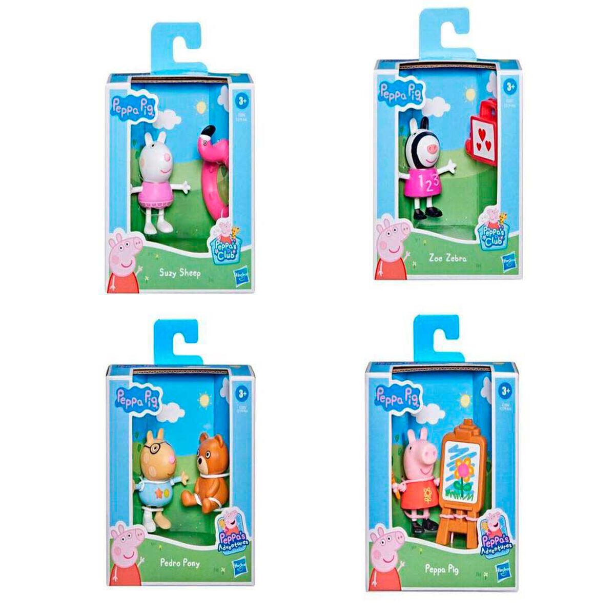 Mu&ntilde;eca Peppa Pig Club Peppa y Sus Divertidos Amigos