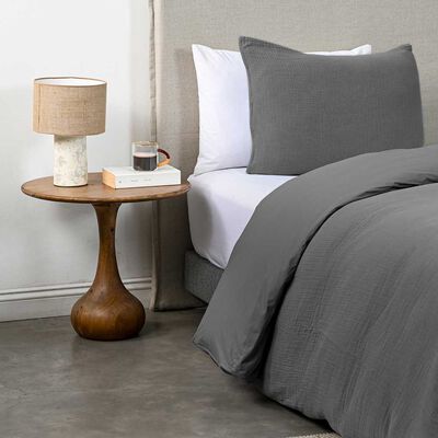 Imagen 2 del producto Funda de Plumón Cannon 1.5 Plazas Gauze Gray