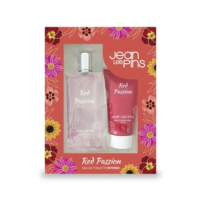 Imagen 1 del producto Set Perfume Red Passion EDT + Hand & Body Lotion Jean Les Pins