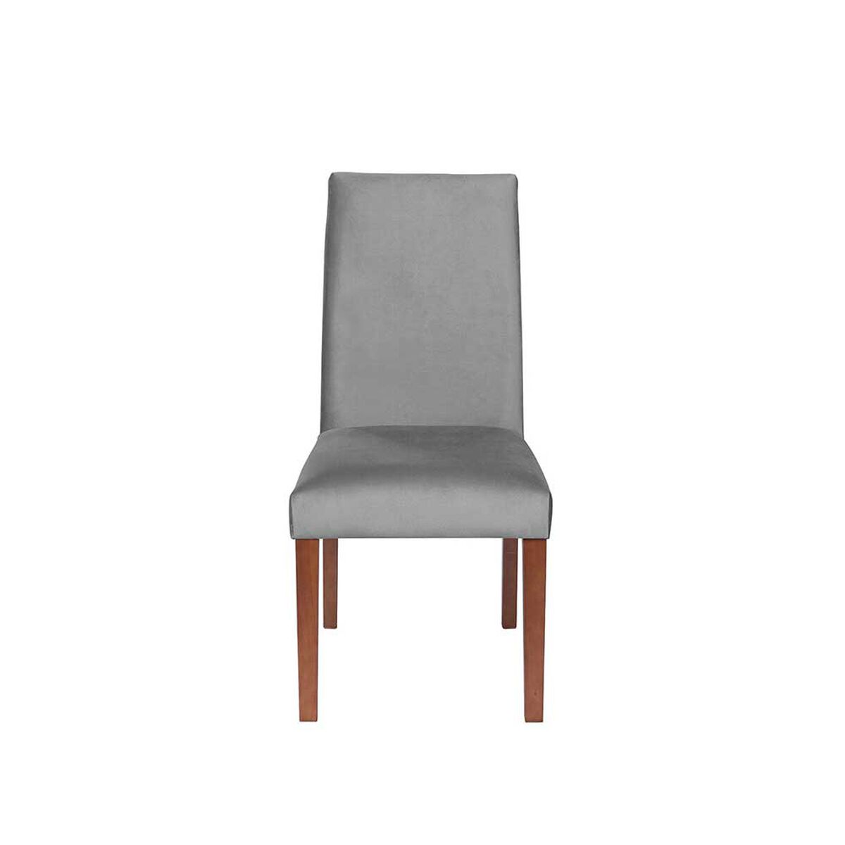 Silla Latam Home Cadiz Tela Velvet Gris