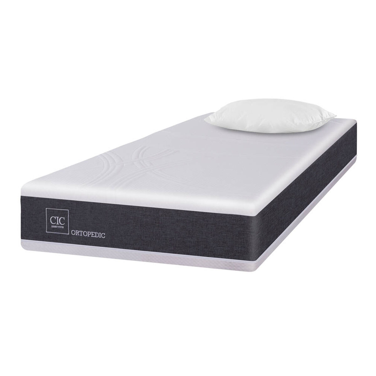 Colchón CIC 1 Plaza New Ortopedic + Almohada