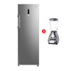 Combo Freezer Vertical Midea MFV-2400S32FW 227 lts. + Juguera Hyundai HY800J 1,5 lt.