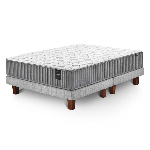 Cama Europea Cannon Base Dividida 2 Plazas Silence