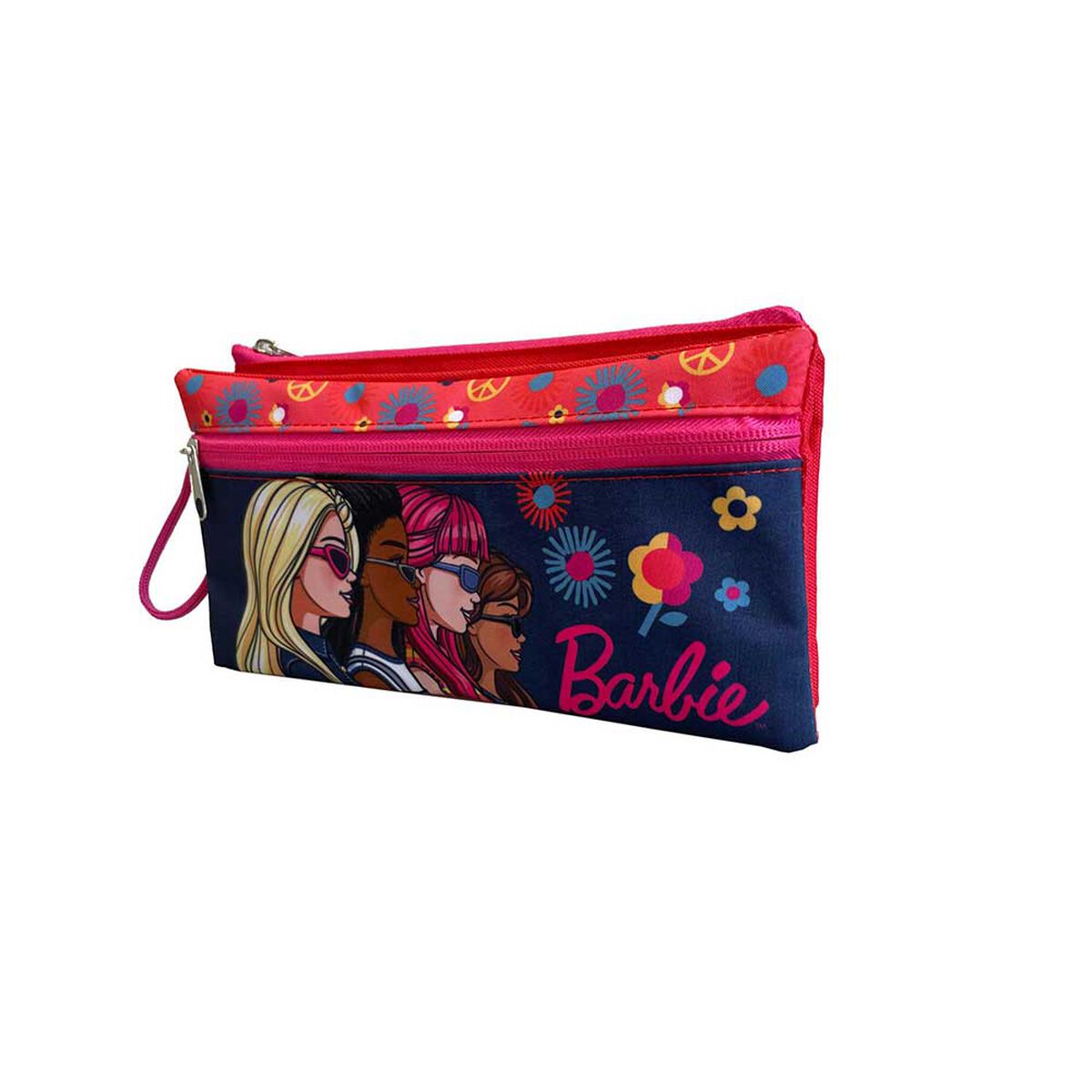 Estuche Infantil Doble Cierre Barbie