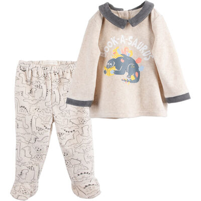 Imagen 1 del producto Osito Plush de Algodón Chess Baby Beige Mlg, Grey Mlg