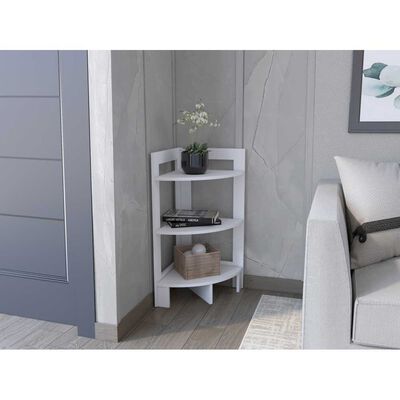 Mesa Auxiliar Esquinera TuHome Riga Blanco
