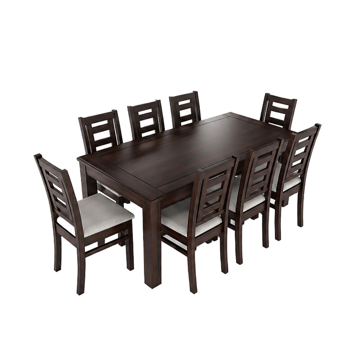 Juego de Comedor Muebles Hema Sevilla 8 Sillas Chocolate