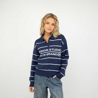 Sweater Mujer Icono Navy