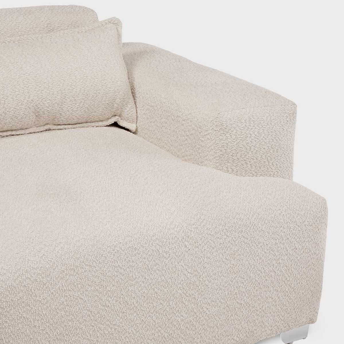 Sofá Mons Cala 2 Cuerpos Boucle Beige