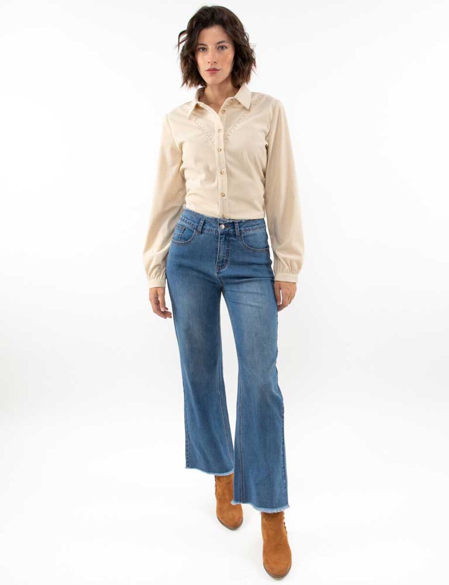 Jeans Wide Leg Mujer Alma