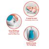 Bañera para bebé con Hamaca Recline & Rinse Bather-Blue Verde Skip Hop