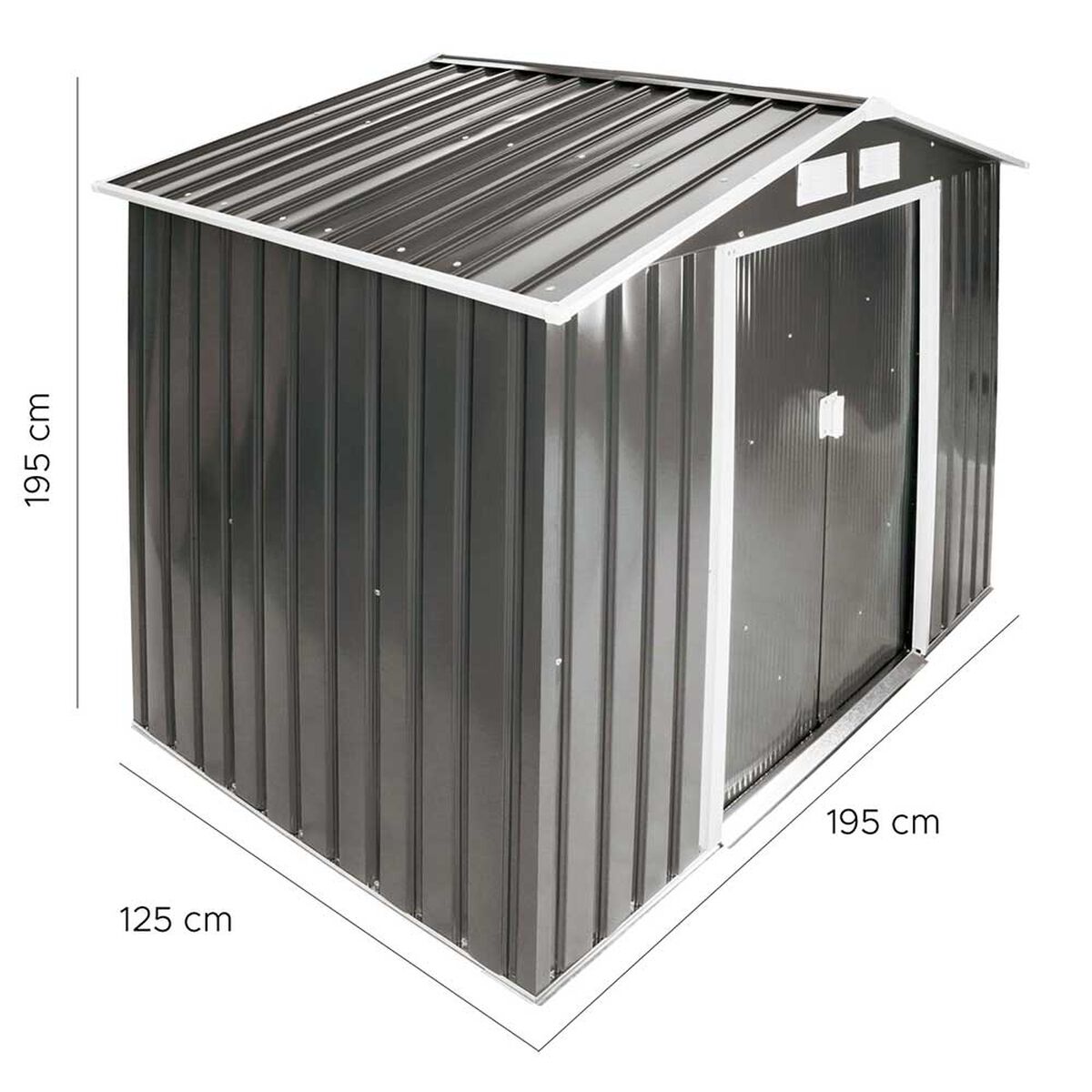 Bodega Jardín Homeclaf R5912 Gris
