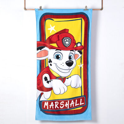 Toalla de Playa Paw Patrol Estampada Marshal 140 x 70 cm