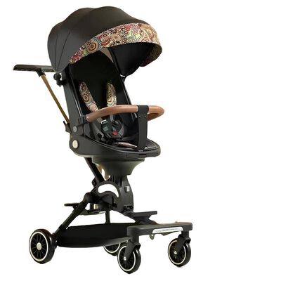 Coche de Paseo 360° 3 En 1 Reclinable Lubabycas Negro